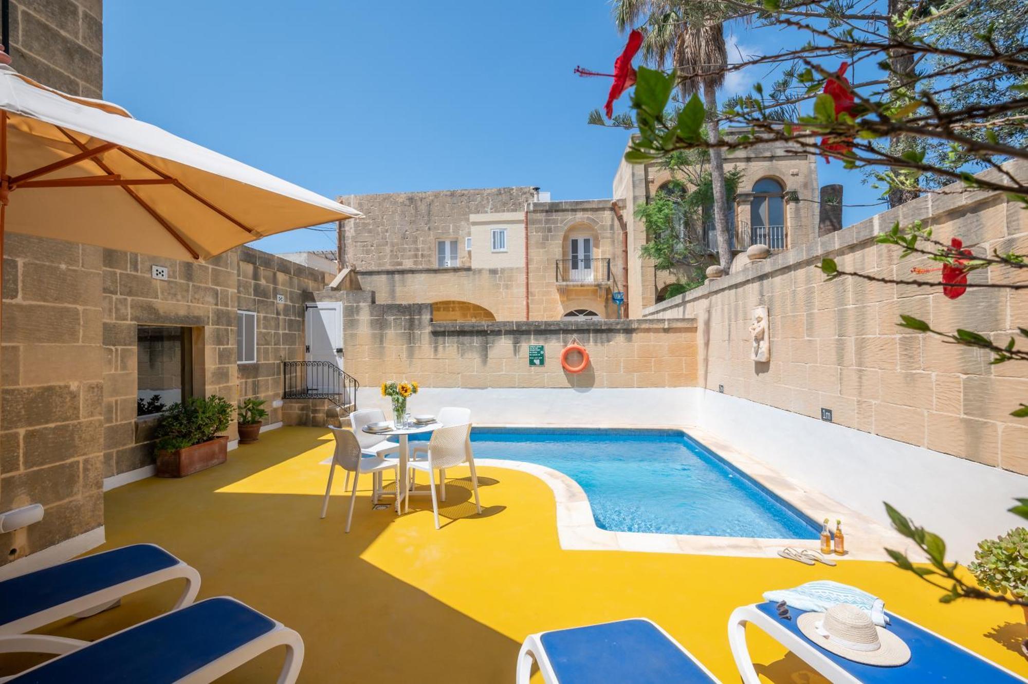 GħarbDar Ta' Mansi Farmhouse With Private Pool别墅 外观 照片